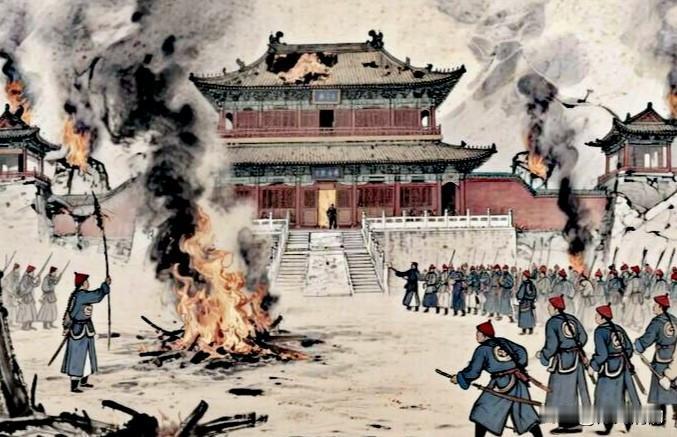 1861年9月，曾国荃的湘军炸塌了北门城墙。那一刻，安庆的防线像多米诺骨牌一样崩