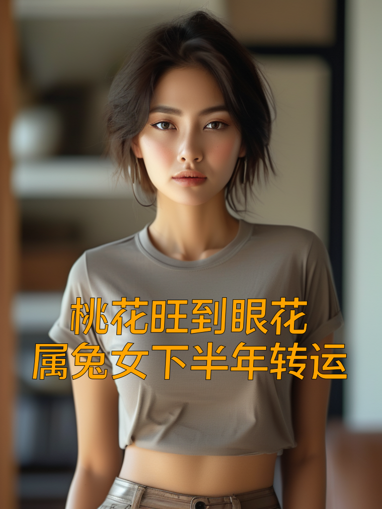桃花旺到眼花，属兔女下半年转运