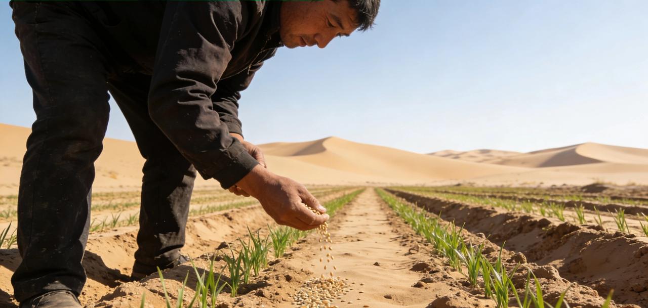 塔克拉玛干的“乌龙”，是中国农业最硬核的浪漫如果这是一场