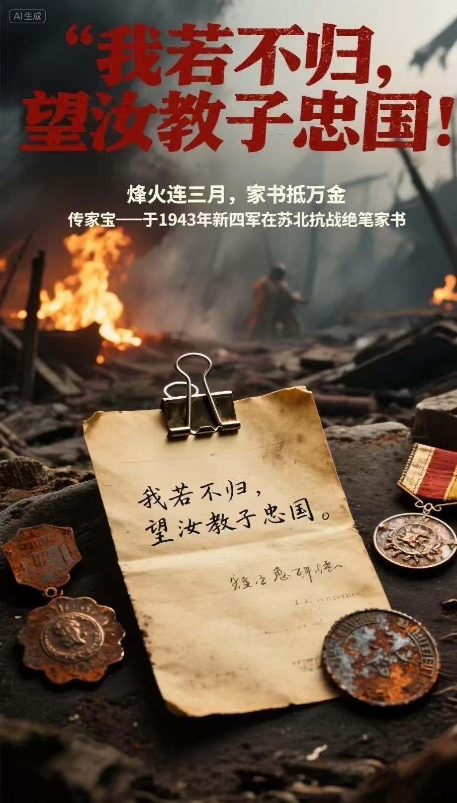 刚刚刷到一个直击心灵的短视频，很想分享给大家：一个学生问老师：“那些抗日战争
