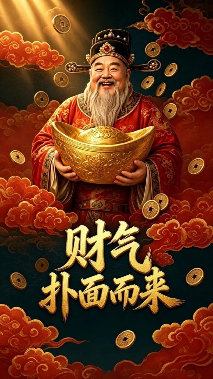 转发好运财神到，正财稳增🙏诚心迎财，愿本职收入平稳上涨，付出皆有回报。工作少波