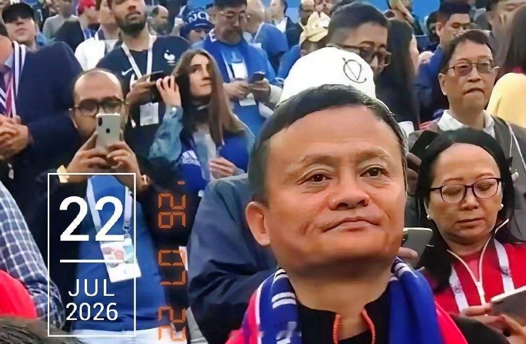 世界杯决赛看台上，李彦宏丁磊程维他们十三个人拍了张合影，笑声隔着屏幕都能听见。但