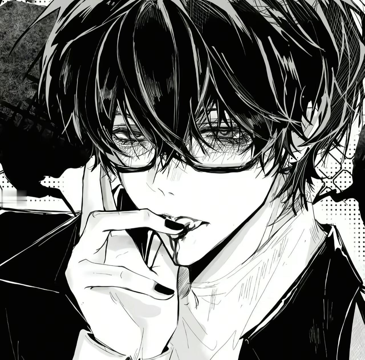 动漫男生头像｜活在过去的人，没有明天