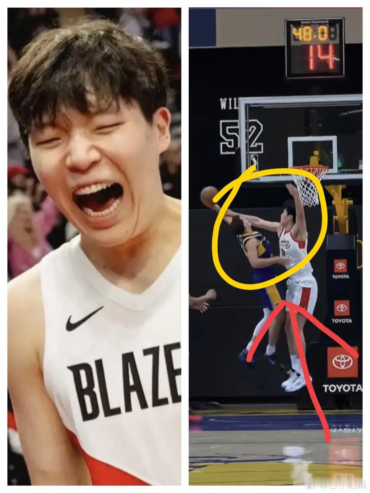 这下好了，不仅球迷们，而且全国人民都知道了万万没想到，杨瀚森G联赛第二场表现出色