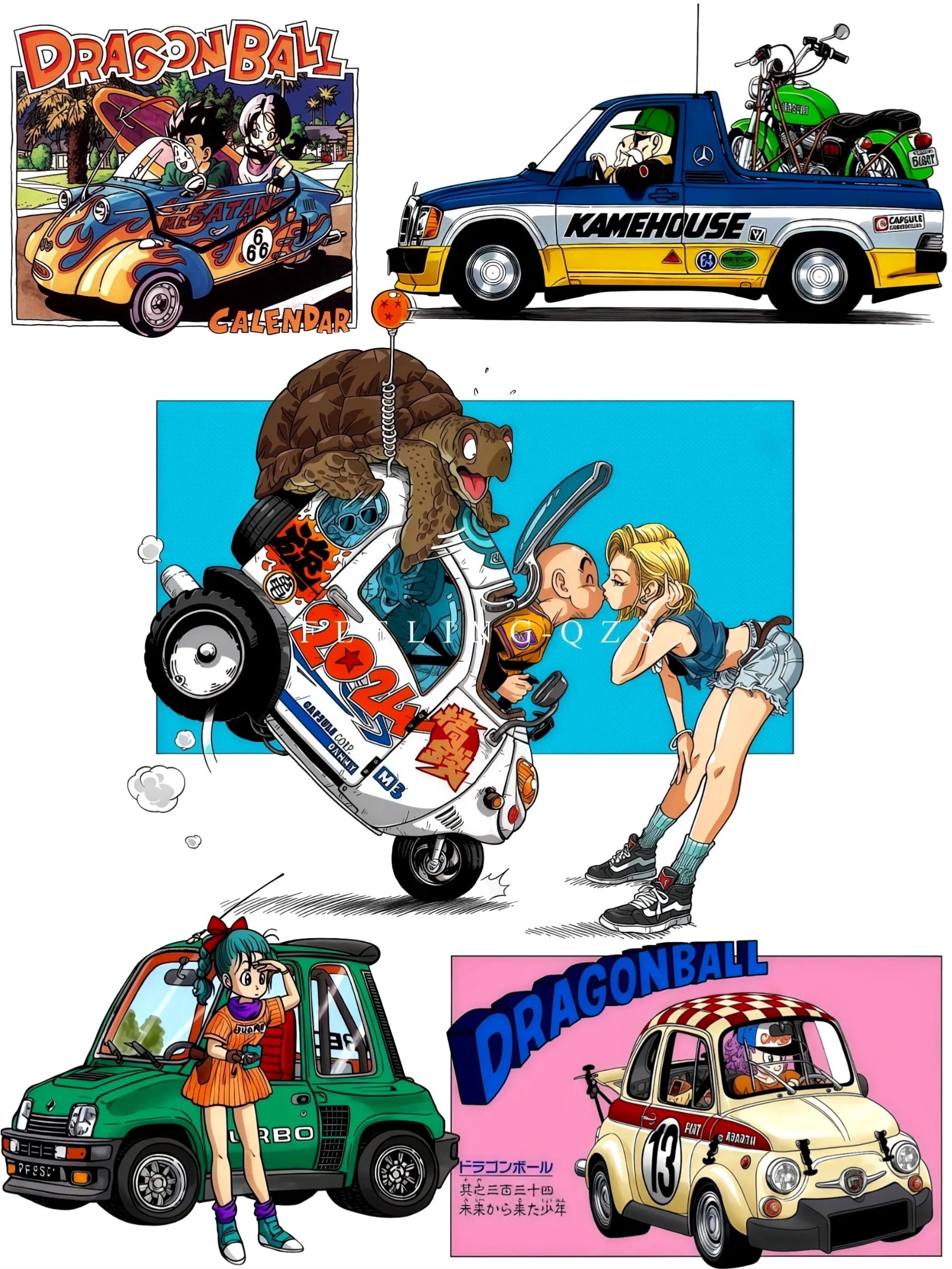 鸟山明笔下经典小汽车系列大赏🚗