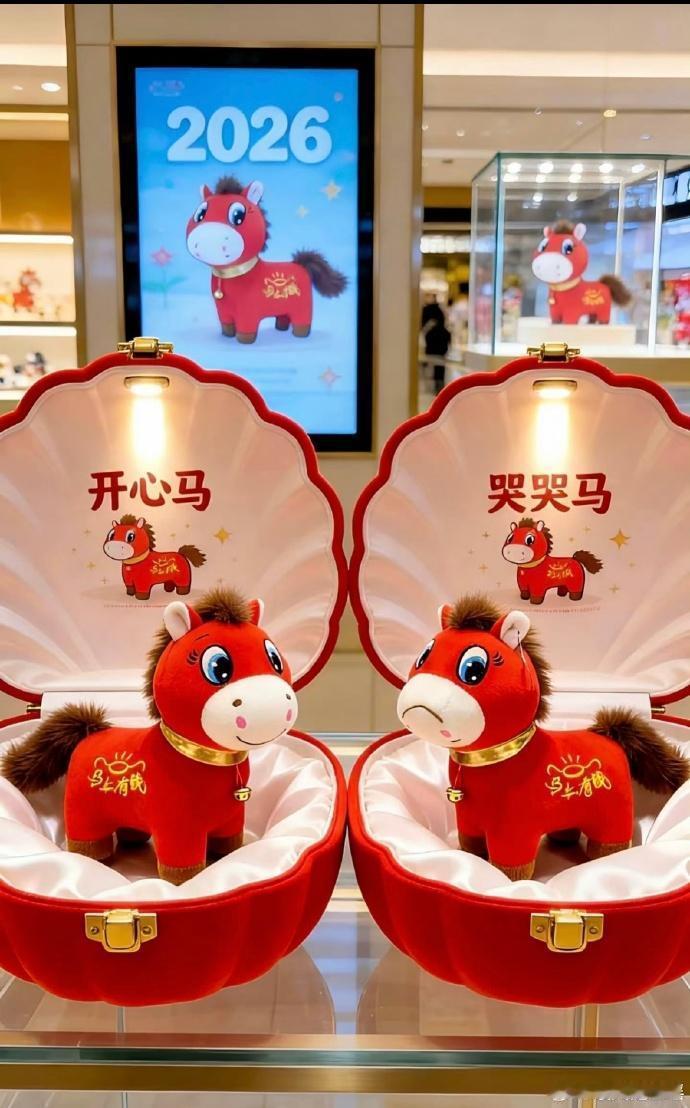 “塞翁失马，焉知非福”的现实版来了，义乌马年玩偶“开心马”，被工人疏忽，“缝反了