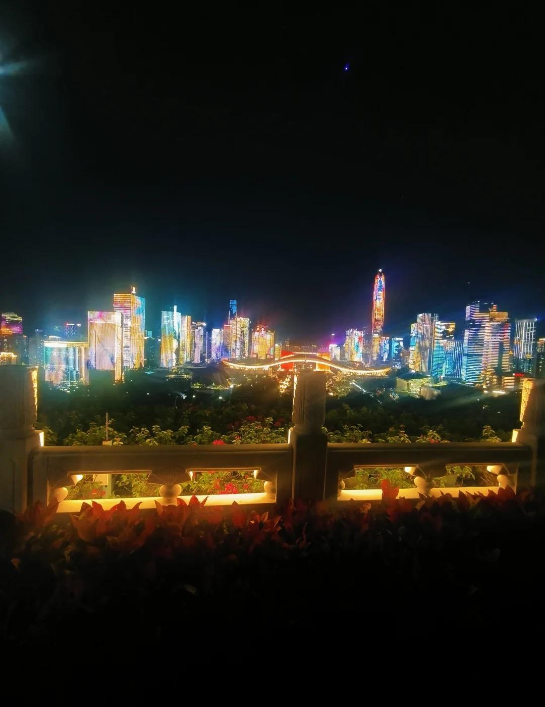 深圳夜景亮到压不住城市夜景点亮城市之美带你看夜景