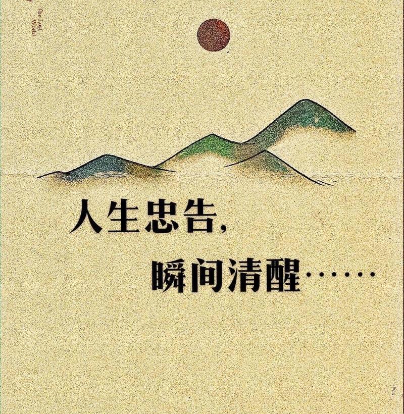 受益一生的忠告！1．第一忠告：你混得再好，不婚不育，终将一切归零。2．第二忠