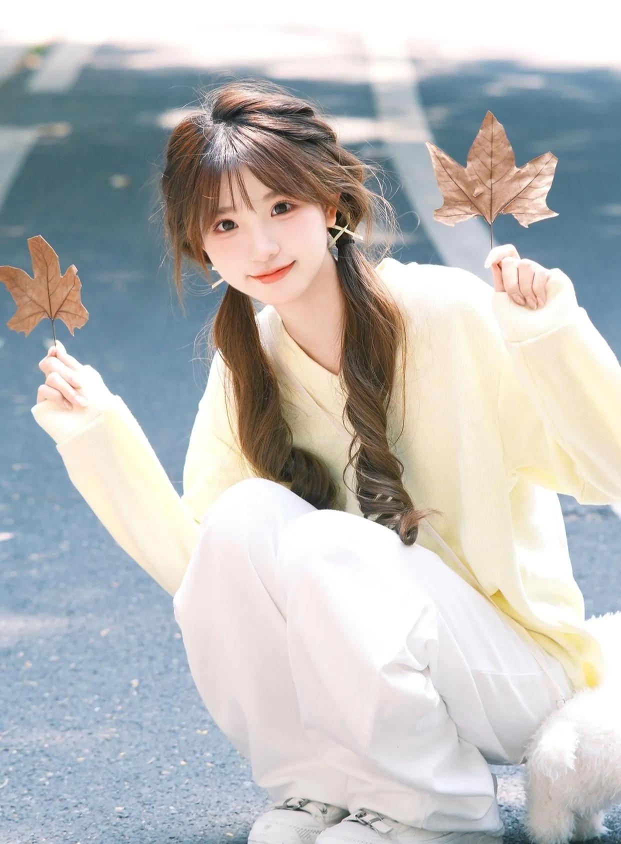 甜美可爱！