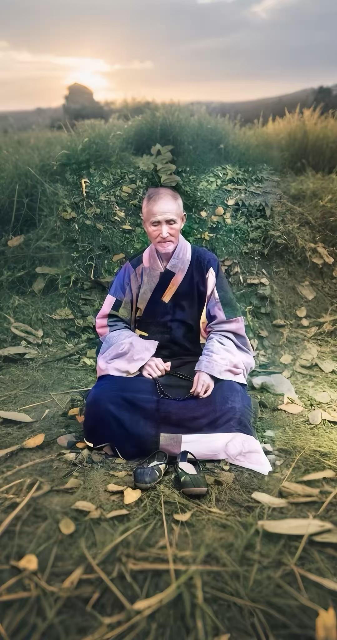 1951年，112岁虚云和尚在云门寺被112岁虚云和尚在云门寺被打断肋骨，五窍流