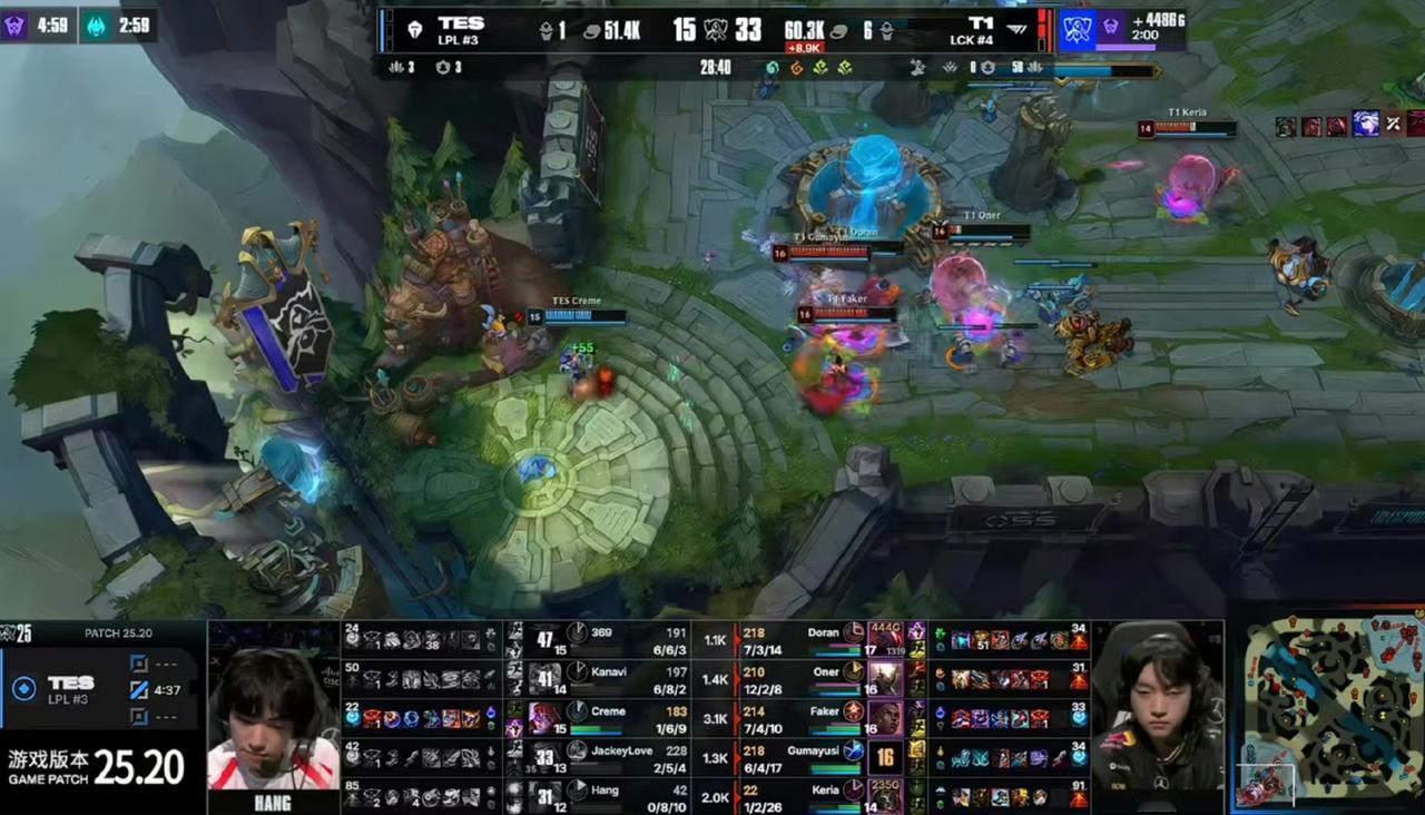 这比赛看起来多少有点没劲了！和去年被T1淘汰也是3-0的局，输的方式也是一模一样