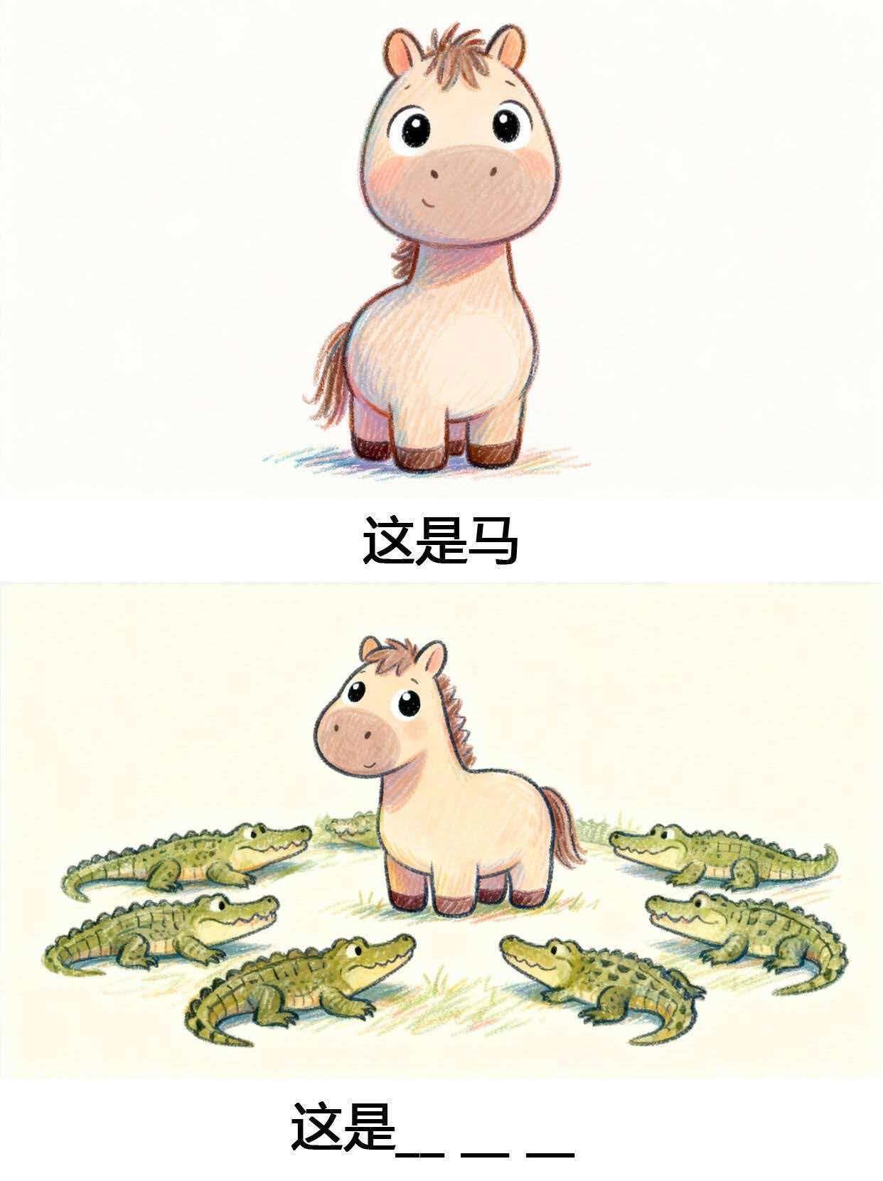 抽象谐音梗挑战No.106（马年特别篇）本期答案都是和马相关的，快叫上小伙伴