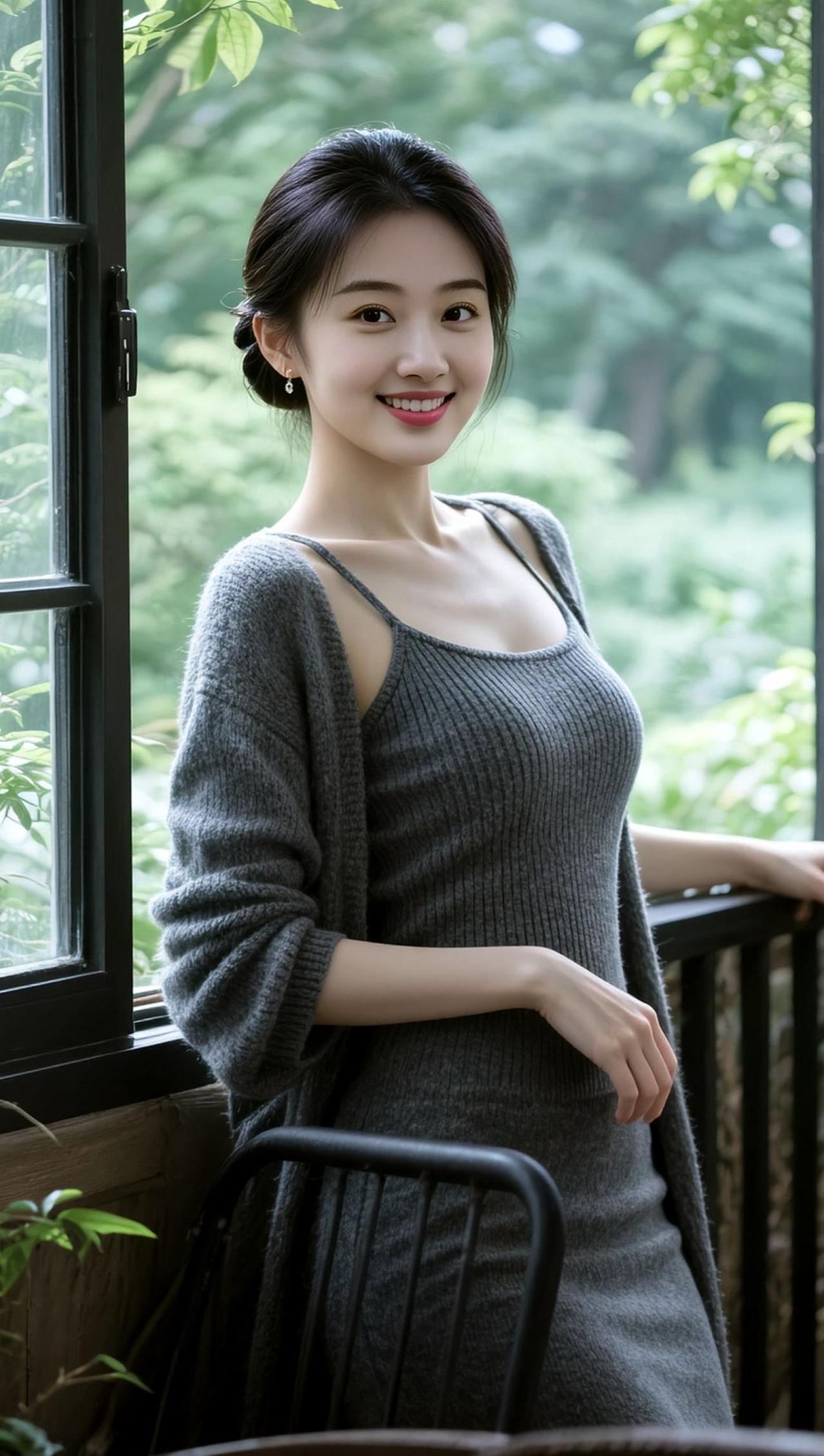 AI日系清透照随变ai随便玩知性优雅穿搭优雅气质