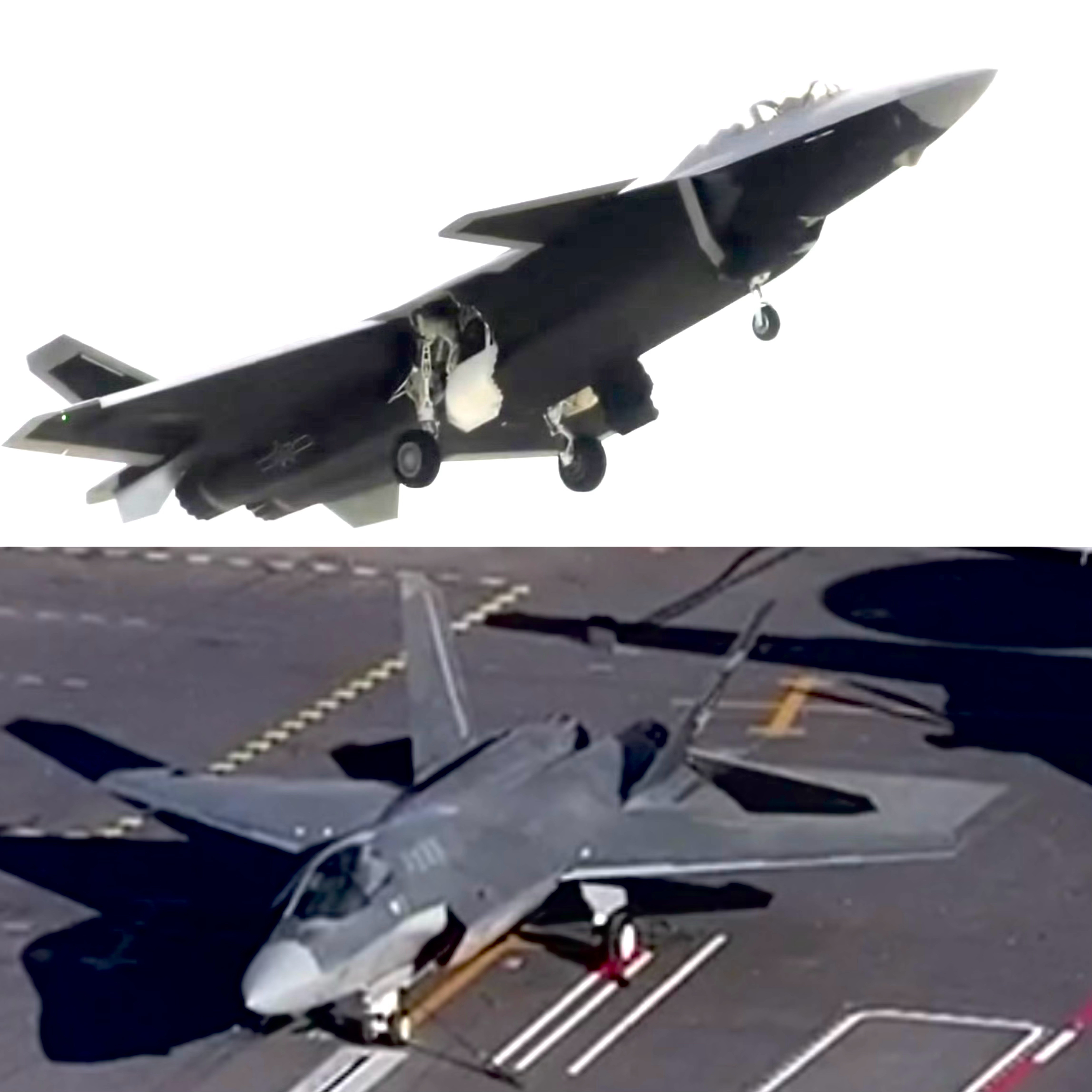 空军“上浅下深”，海军“下浅上深”