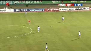 莲妹妹进球啦！湘潭队自从0：3败永州，0：2败长沙之后，大家一直为他们捏一把汗
