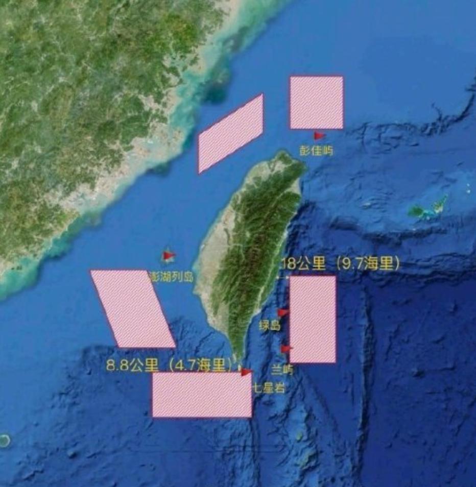 只差一步登岛，我军演习地点距台岛仅4.7海里，不排除演训转实战。 不得不说，
