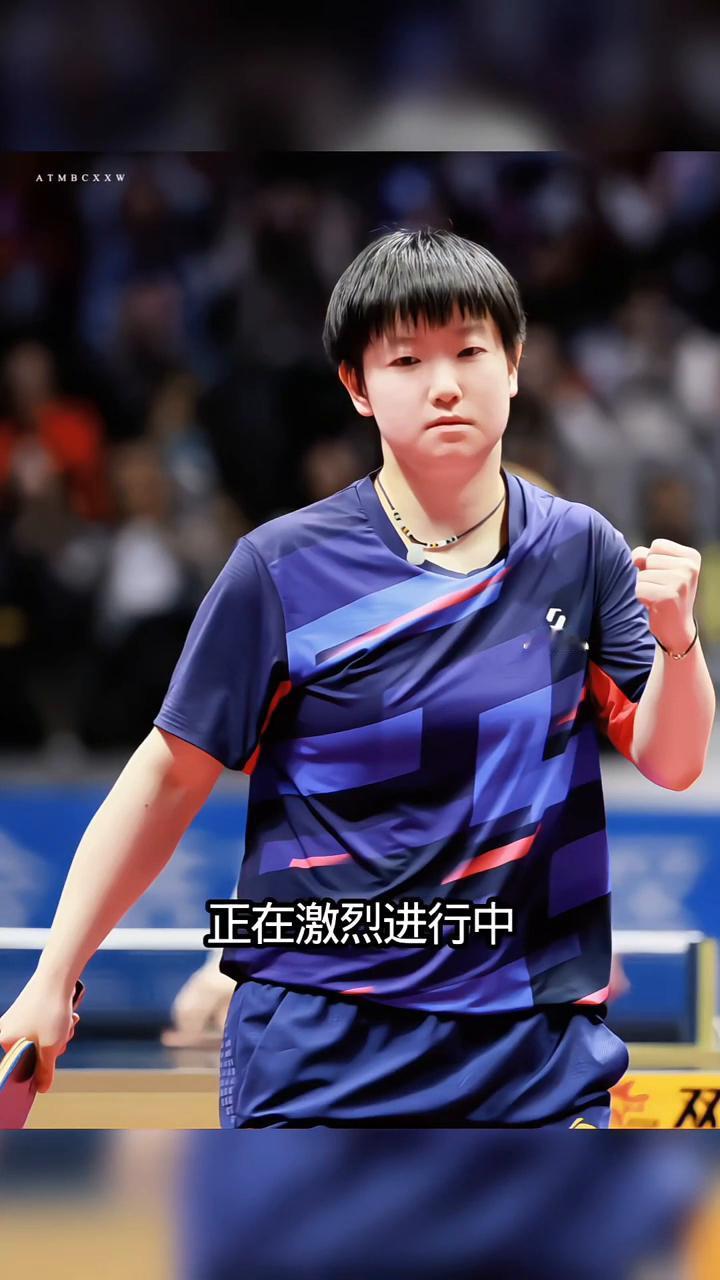 美国大满贯背水一战，孙颖莎干她。美国大满贯正在激烈进行中，孙颖莎遭遇韩国劲旅的
