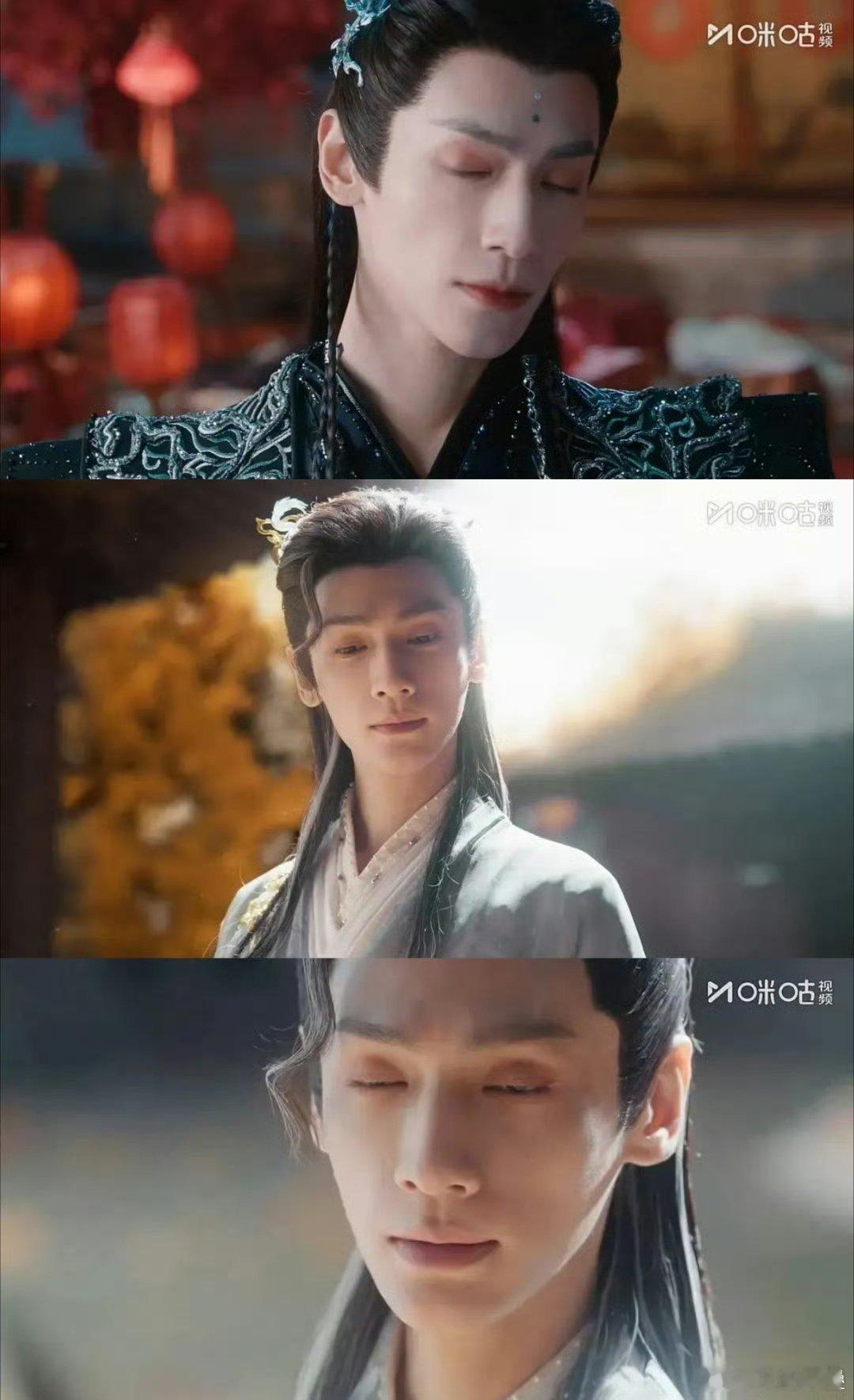 其实精修图能看出眉眼鼻和古偶稠男们比还是挺正的但是精修图非精修也都能看出太太瘦长