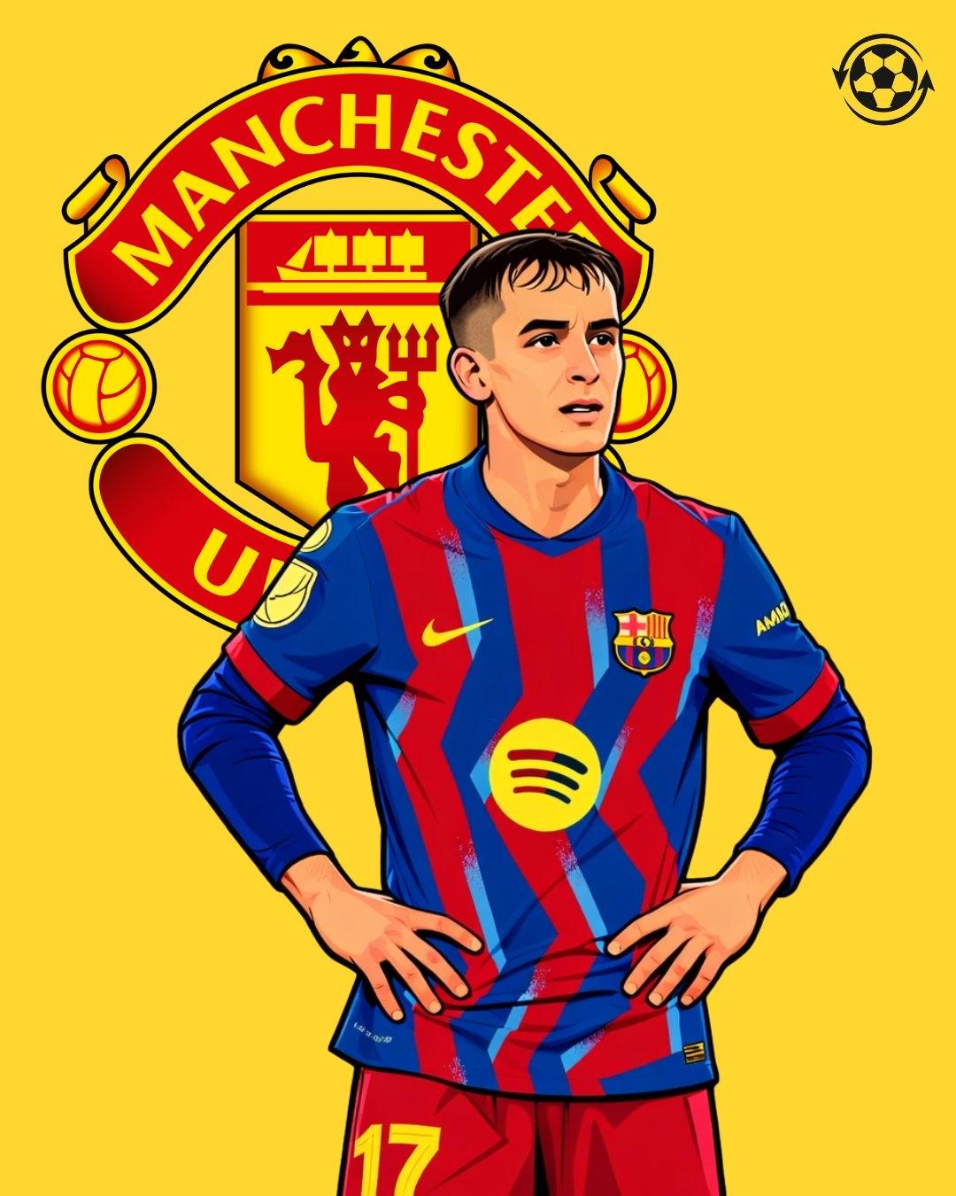 曼联买中场的候选人，在自媒体这里可以编造出1个连[呲牙笑]🔴曼联和巴萨谈拉师