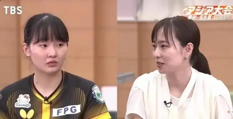 【世乒赛女团决赛，张本美和谈对阵孙颖莎，上场之前就已经高度紧张】亚运会前，石川佳