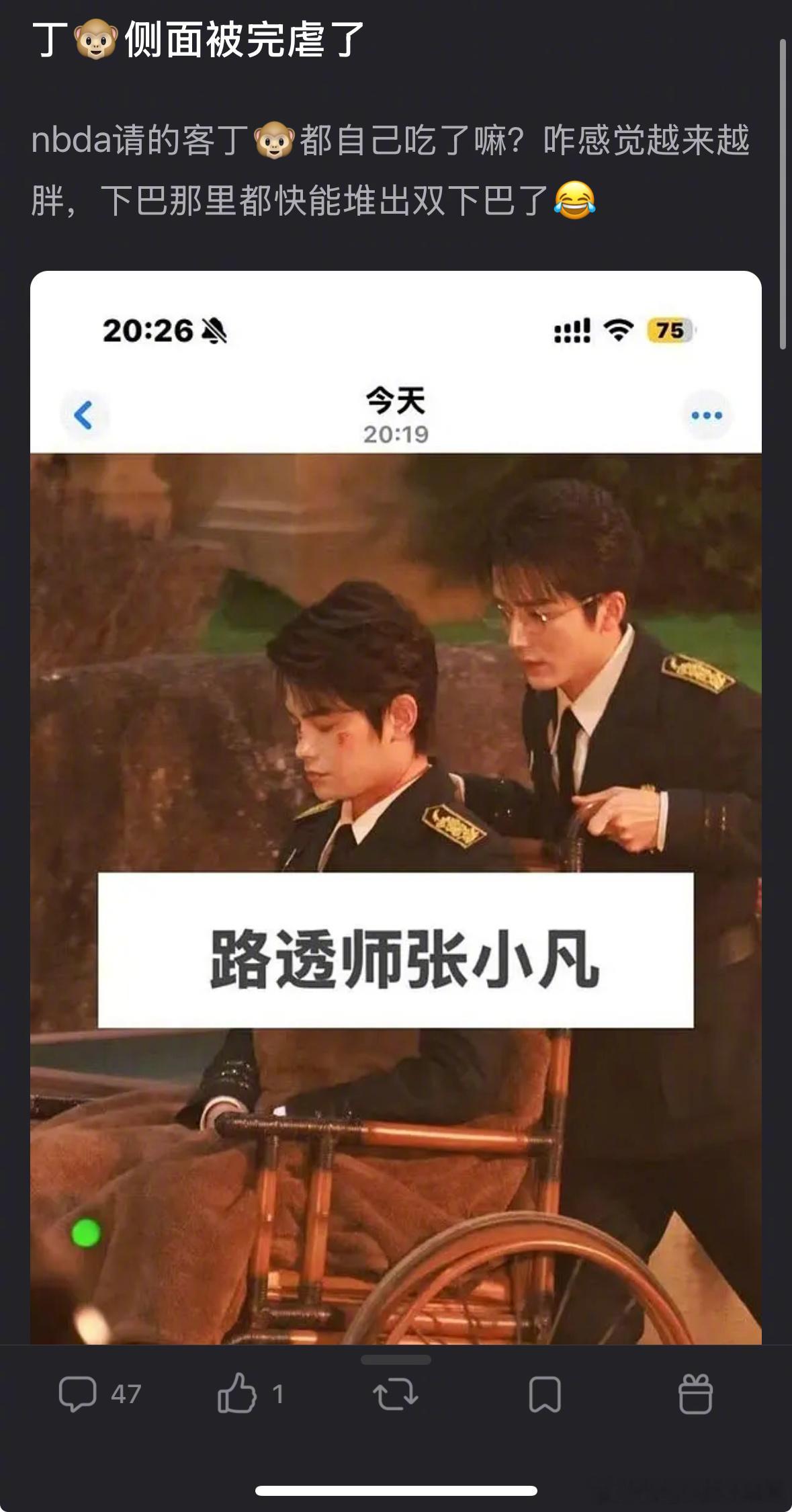 丁禹兮的侧脸被张新成秒了吗？