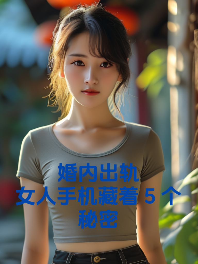 婚内出轨，女人手机藏着5个秘密