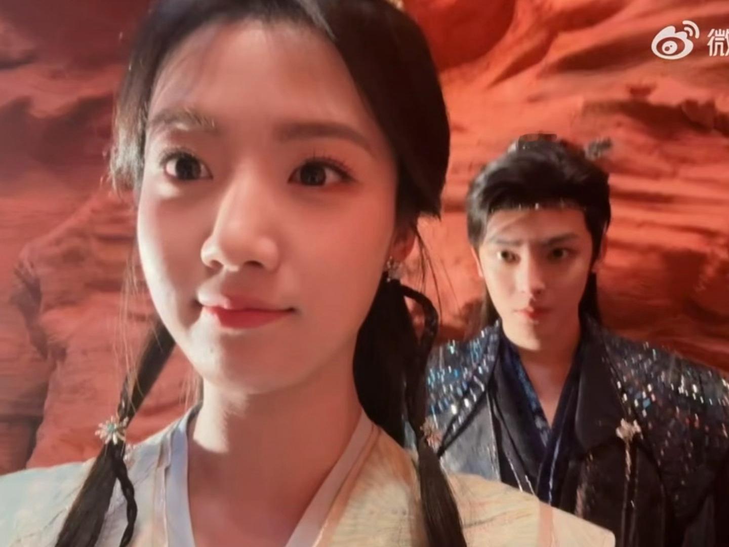 卢昱晓两分多钟的vlog里有40秒都有侯明昊其中30秒是侯明