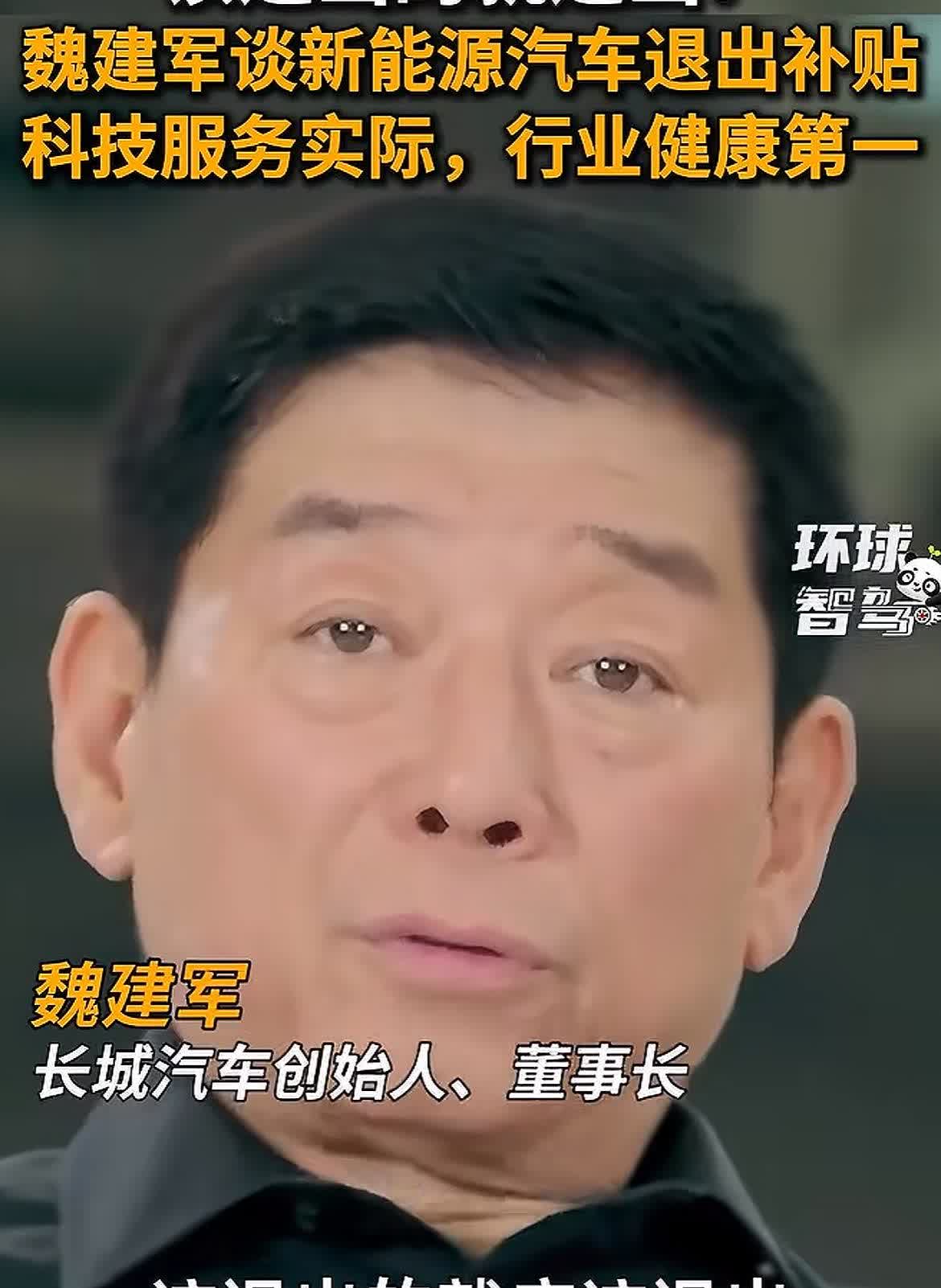 长城老总魏建军谈纯电车亏损严重问题，称该退出的就应该退出！他说有些纯电车亏损非常