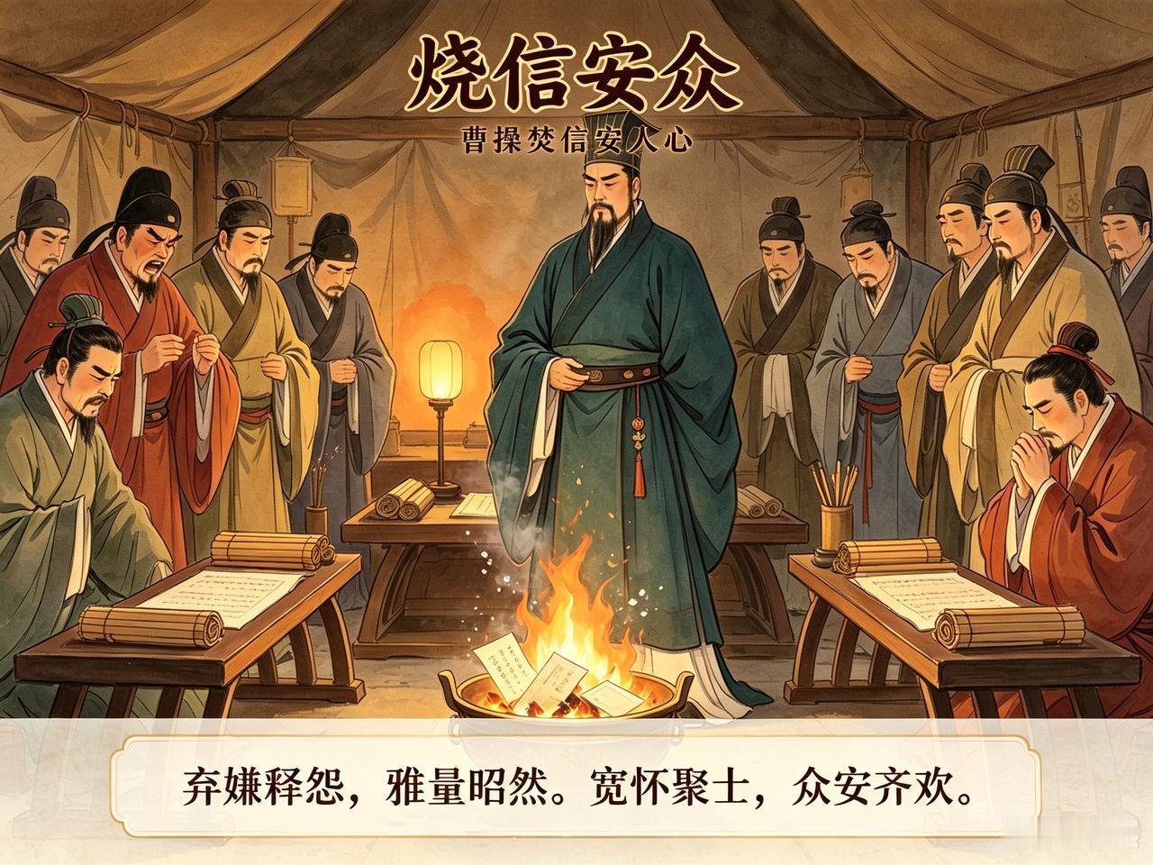 小故事烧信安众曹操袁绍，官渡之战，三国演义，介绍全面：袁绍兵多，