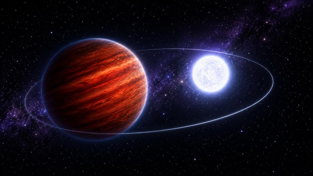 【奇特！天文学家发现比主恒星更大的巨行星】一颗恒星死后，它身边的行星还能继续