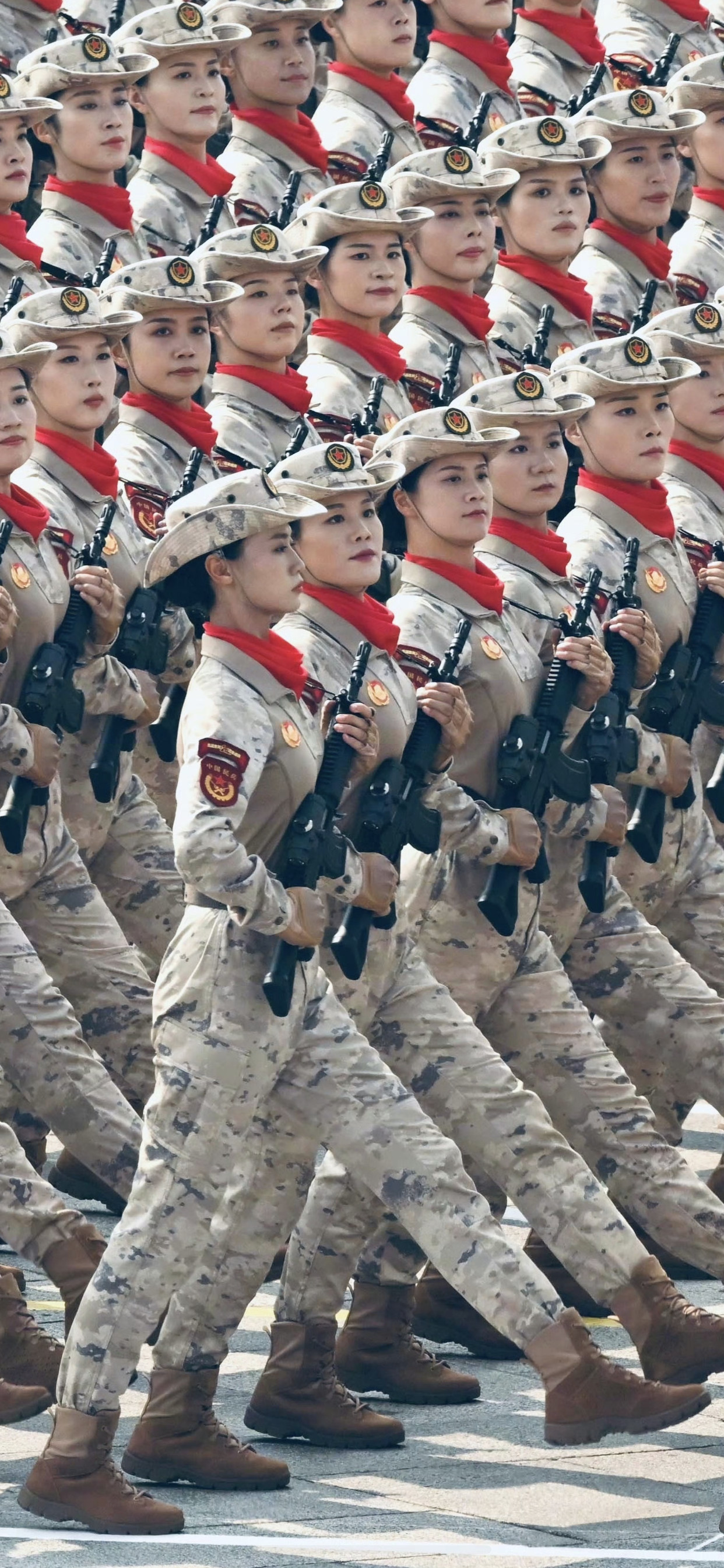 女兵方队​​​