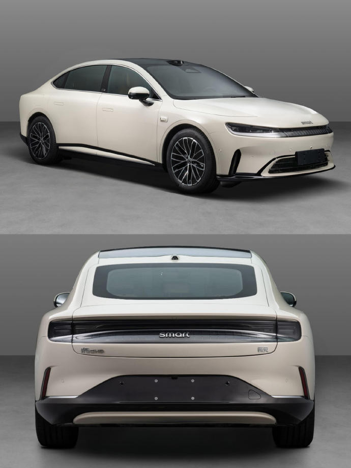 smart居然出三厢车了