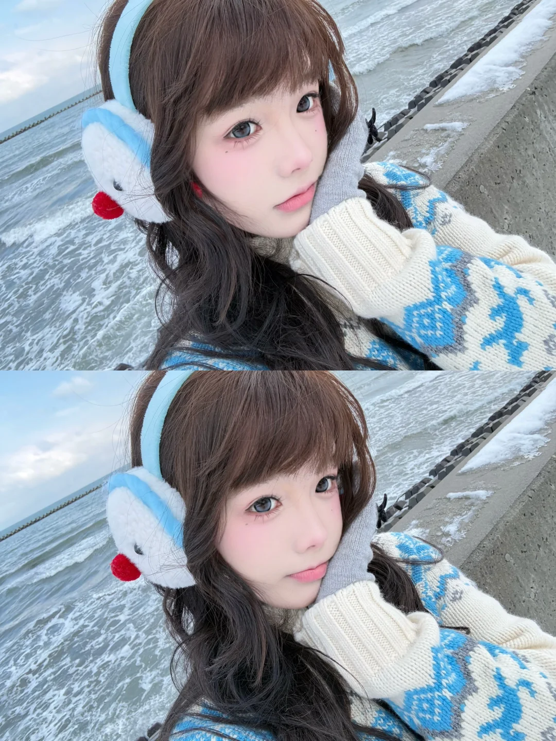 🌨☃︎ *･ﾟ海边日記 🧸