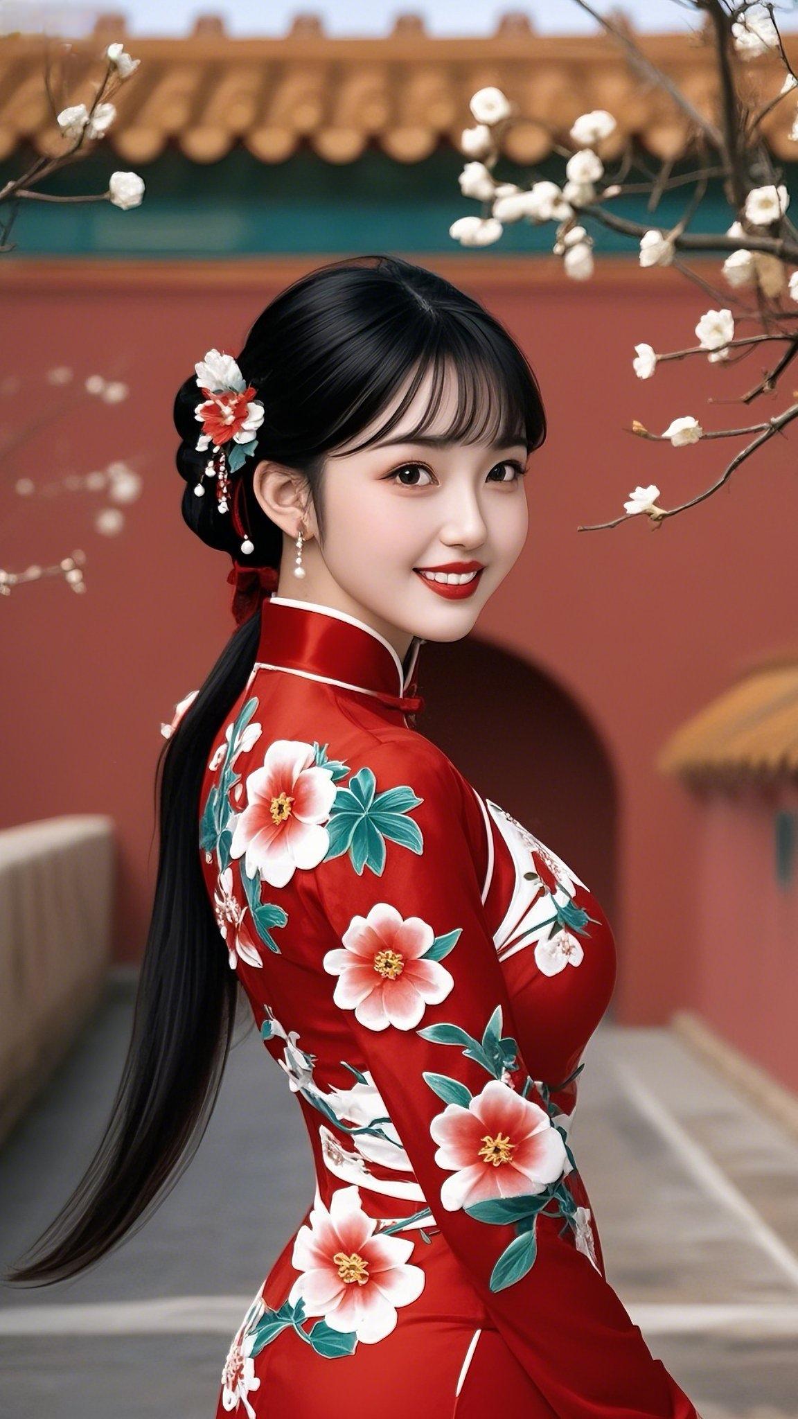 旗袍美女