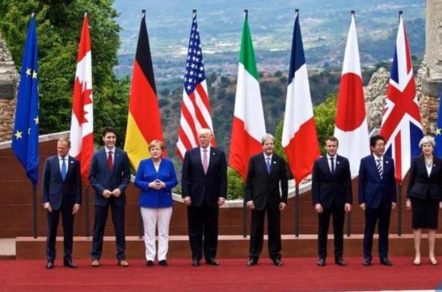 不准中国接俄，也不准中国收台，更不准管制稀土，七国集团明确指出，中国不能援助俄罗