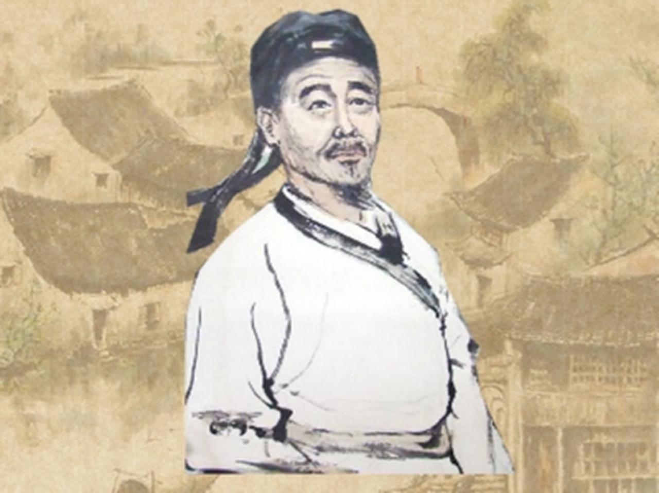 唐朝宰相郑畋的女儿迷恋大才子罗隐，非他不嫁，郑畋请来罗隐，郑小姐躲门后一看：太丑