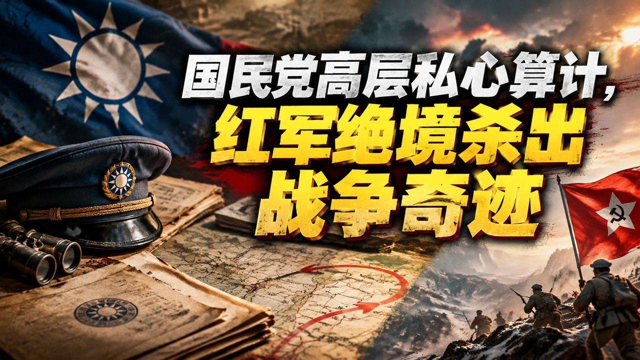 国民党高层私心算计，红军绝境杀出战争奇迹