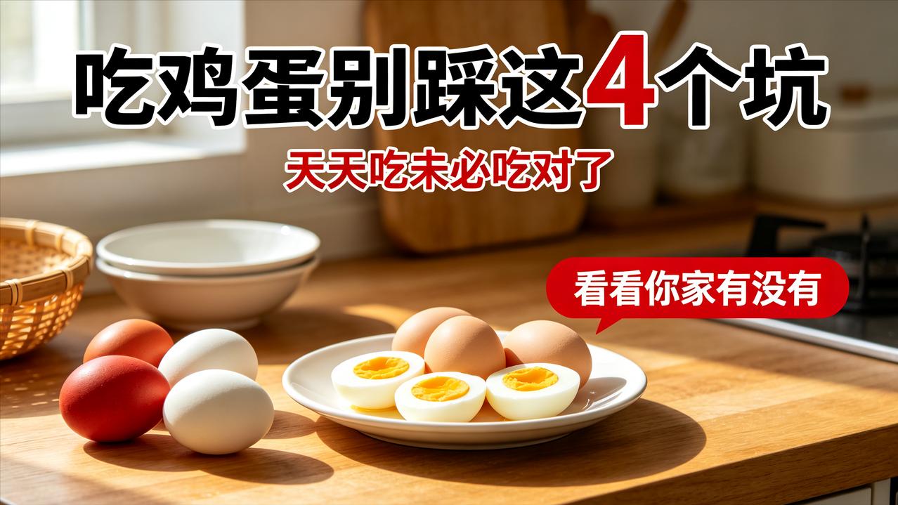 天天吃鸡蛋都吃错了？这4个误区传了半辈子，不少人至今还在信咱们老百姓过日子