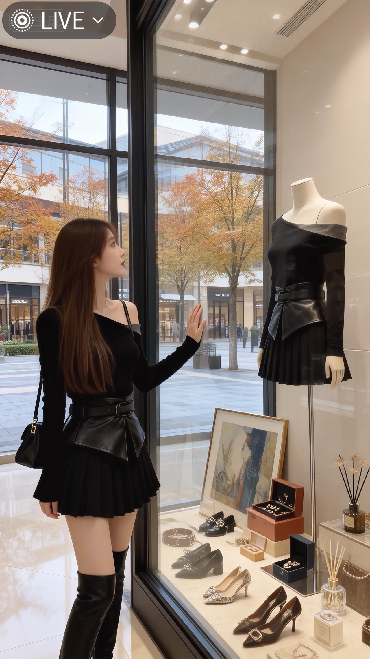 高级感穿搭辣妹穿搭时尚穿搭ootd穿搭当我找到了合适的穿搭