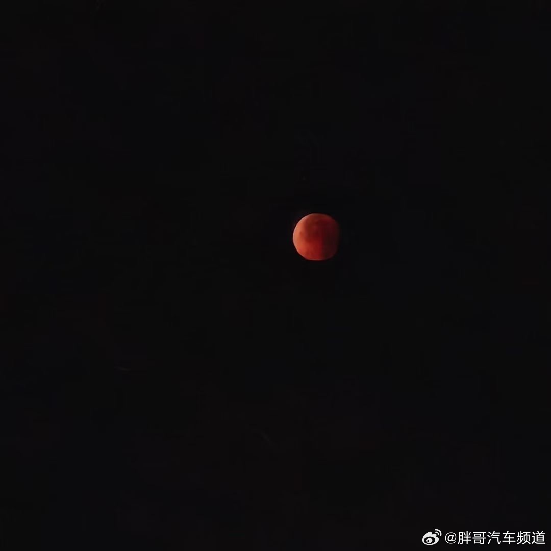 胖哥汽车频道月全食这么多朋友不睡觉看月亮呢[笑着哭]生活碎片​​​