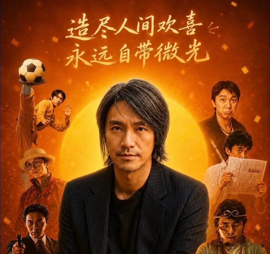 看见周星驰路演前后那两副面孔，我第一反应不是心疼，而是狠狠共情了。这不就