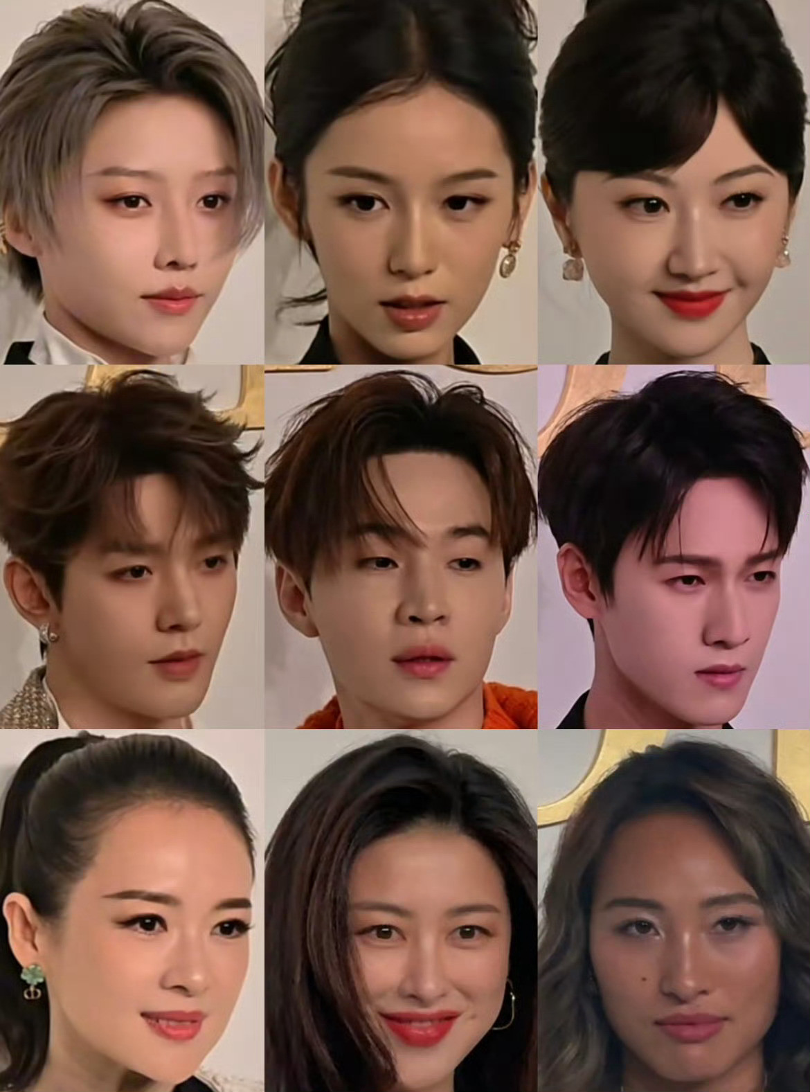 Dior今日活动男女明星怼脸生图，谁赢了？