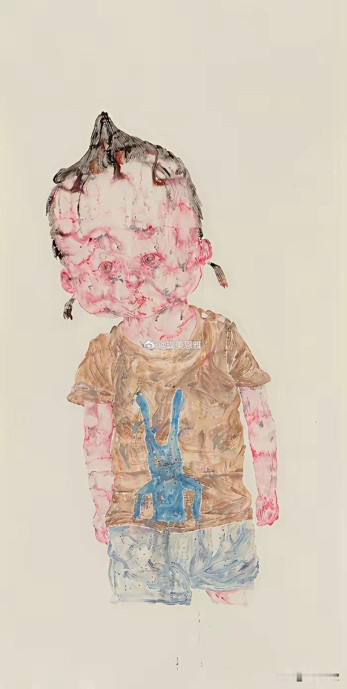 清华美院副教授丁荭《生化危机系列》绘画作品欣赏