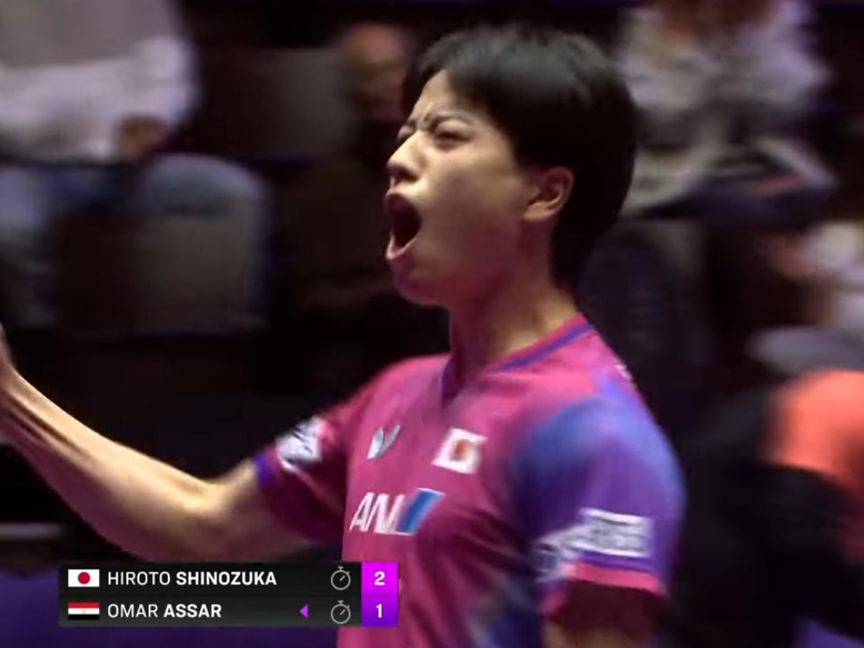 蒙特利埃快选：大登3:1生了阿萨尔，晋级8强日本队里面，张本智和爱大喊大叫，