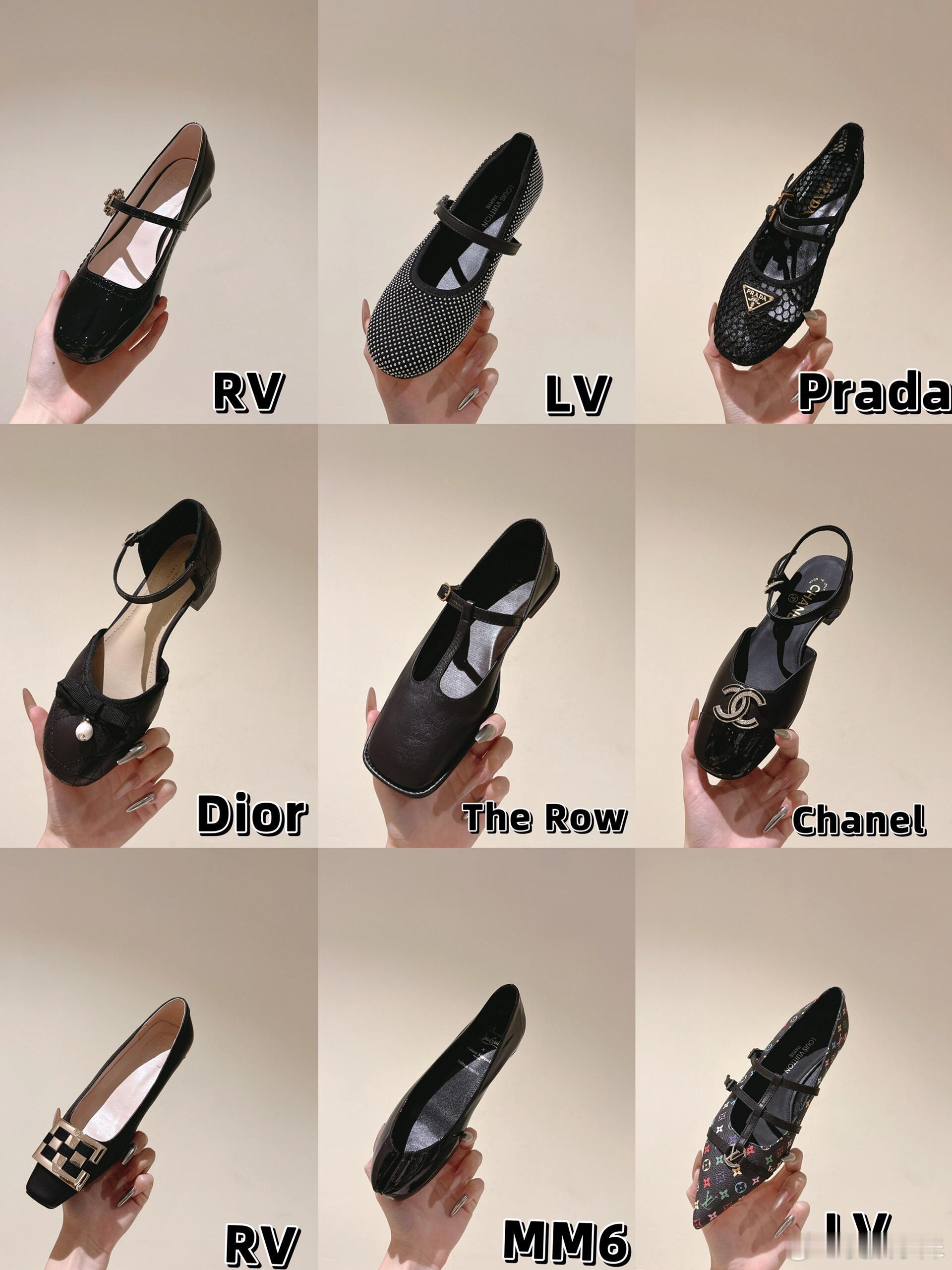 春夏之际，黑色单鞋是时尚达人们的必备单品，不同品牌各展魅力。RV这双搭扣单鞋，金