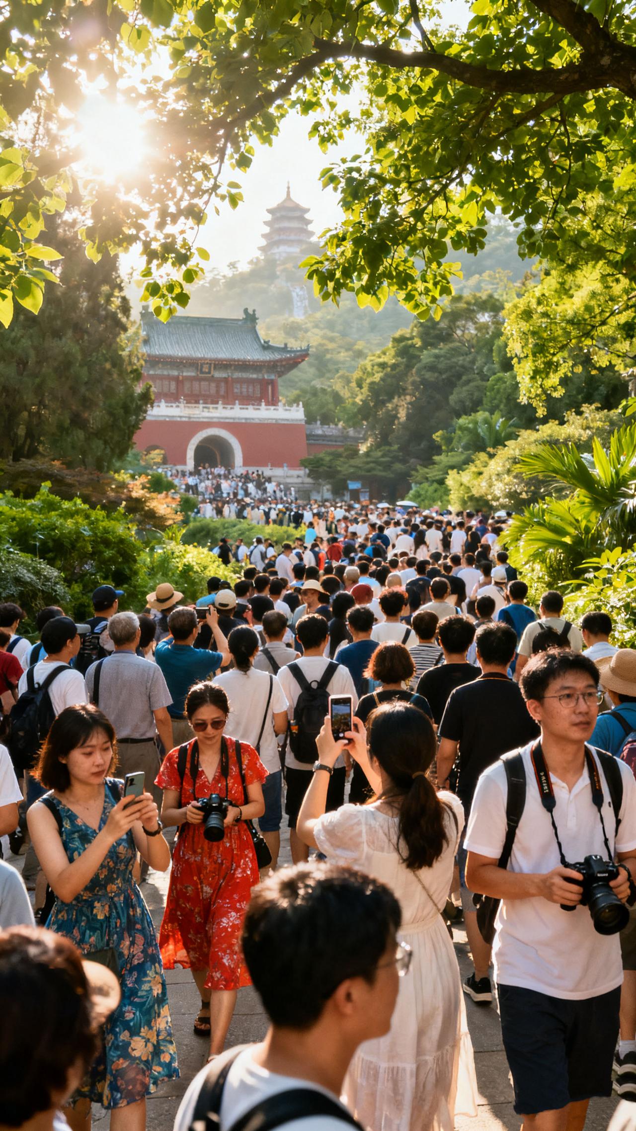 明知国庆要堵车堵人，为何我们还拼命往外冲？答案藏在你我的生活里打开导航全是红