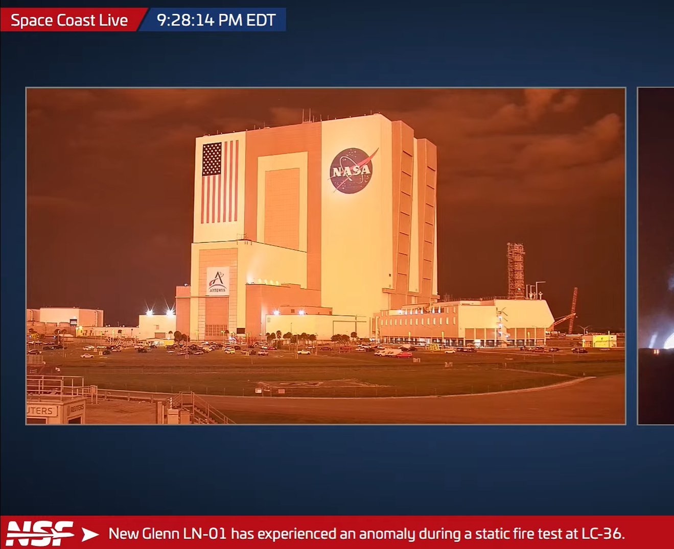 NASA都红温了美火箭点火测试发生爆炸