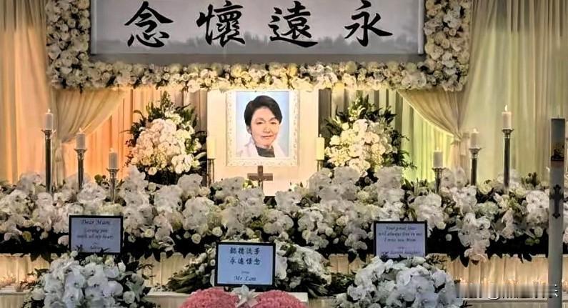 73岁谷薇丽睡梦中离世，半个港圈大佬哭红了眼。钟楚红摘墨镜那一刻，才看懂《秋