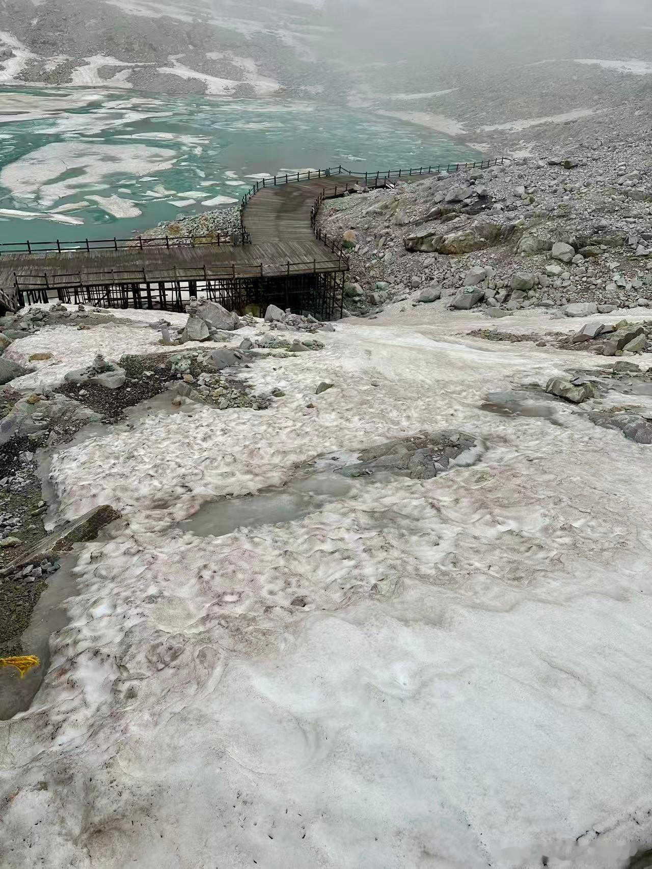 达古冰川，真的太壮观了千里冰封、万里雪飘祖国的大好河山啊