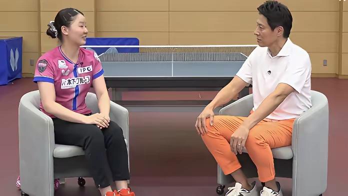张本美和接受采访时说：世锦赛她做了充分准备，翻越了王曼昱的这道墙，她很开心，比赛
